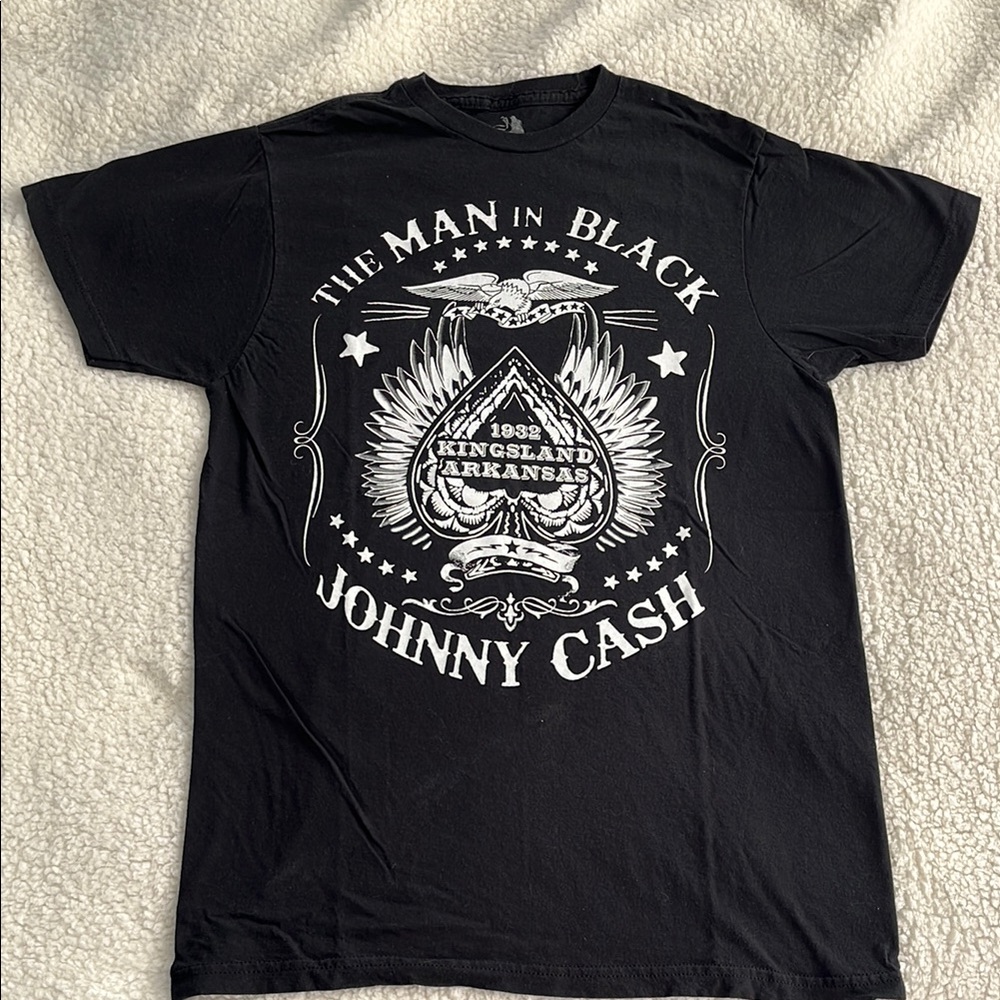 Men’s Johnny Cash Short Sleeve Tee, M